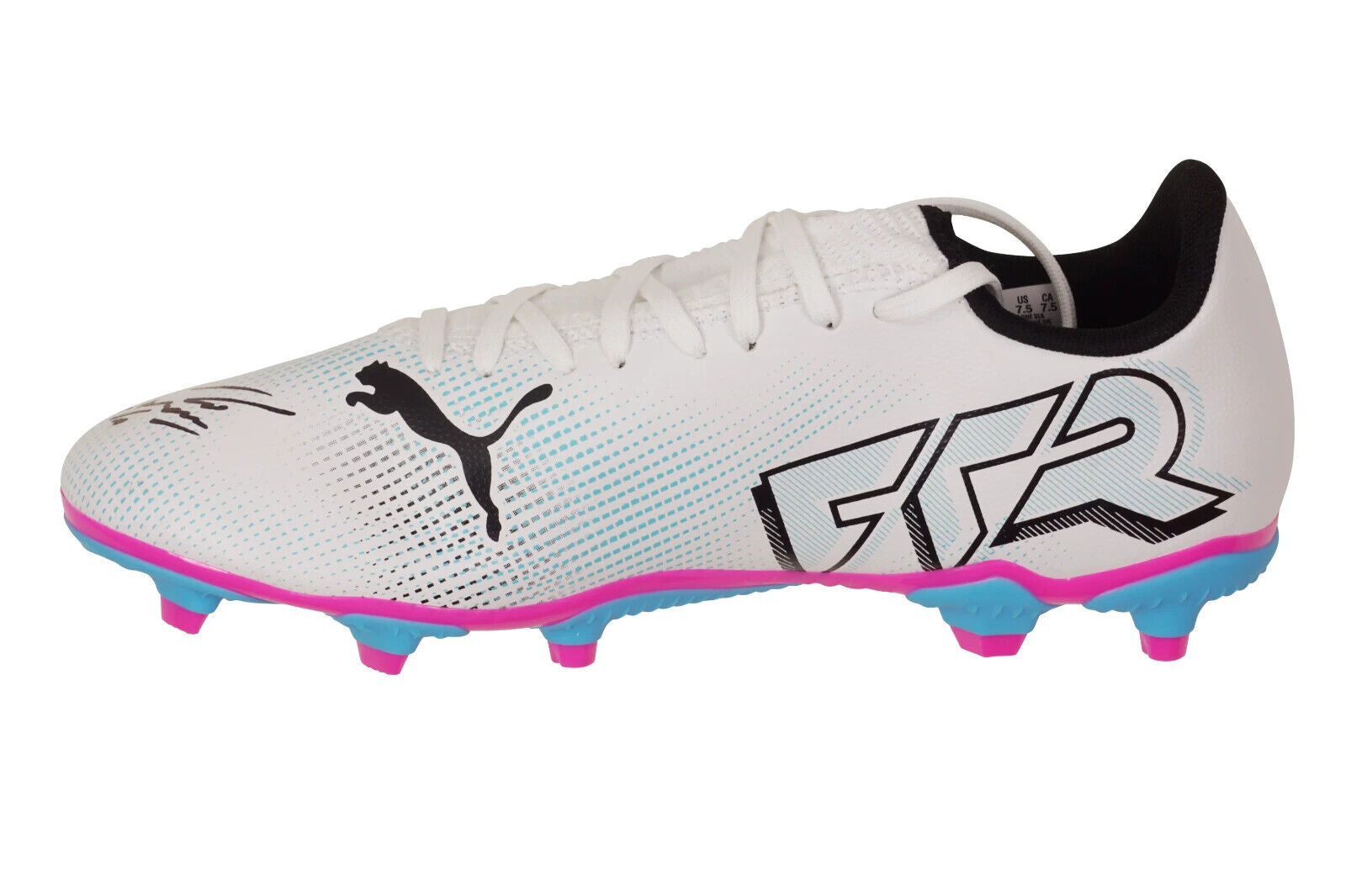 Sergio Aguero Signed Puma Soccer Cleat with Beckett COA